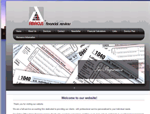Tablet Screenshot of abacusfs.com